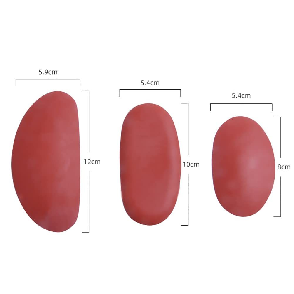 2 set Pottery Clay Ribs Soft Rubber Pottery Rib Crafting Tools Clay Sculpture Tools- 3 different sizes（A total of 6 products） - Image 5