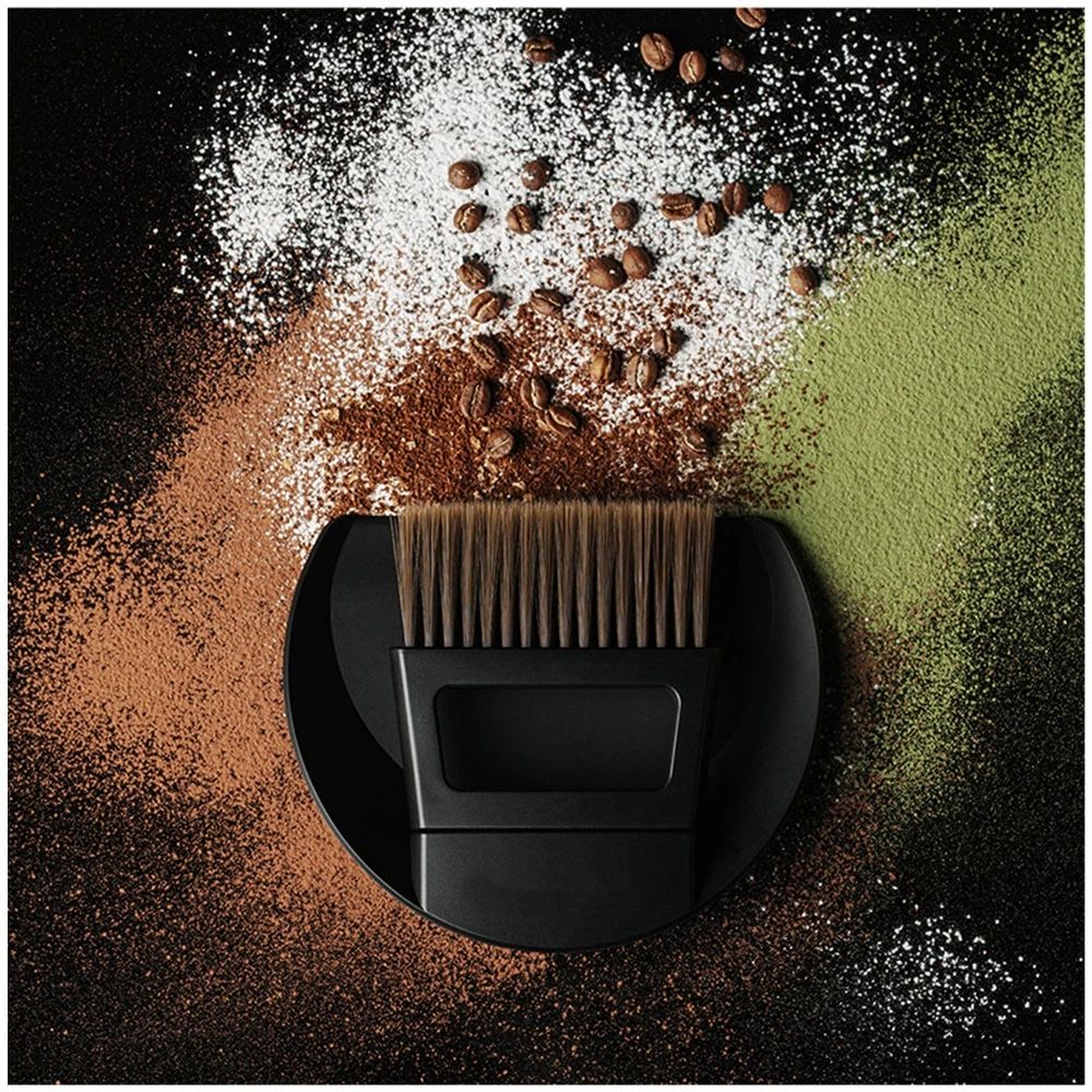 Small Coffee Brush, Hand Broom and Dustpan Set, Magnetic Small Brush and Dustpan Set Soft Bristles, Dust Pan Brush for Home Kitchen Coffee Counter Office - Image 2