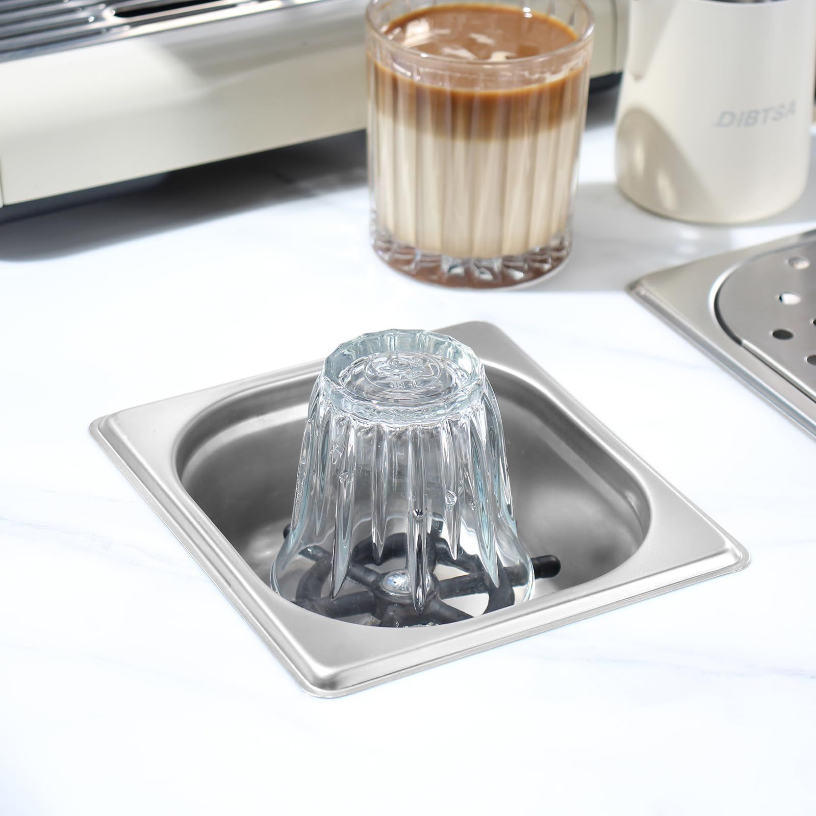 Automatic Glass Cup Washer , 304 Stainless Steel Coffee Milk Tea Cup Cleaner, for Home Kitchen Hotel Bar Restaurant - Image 3