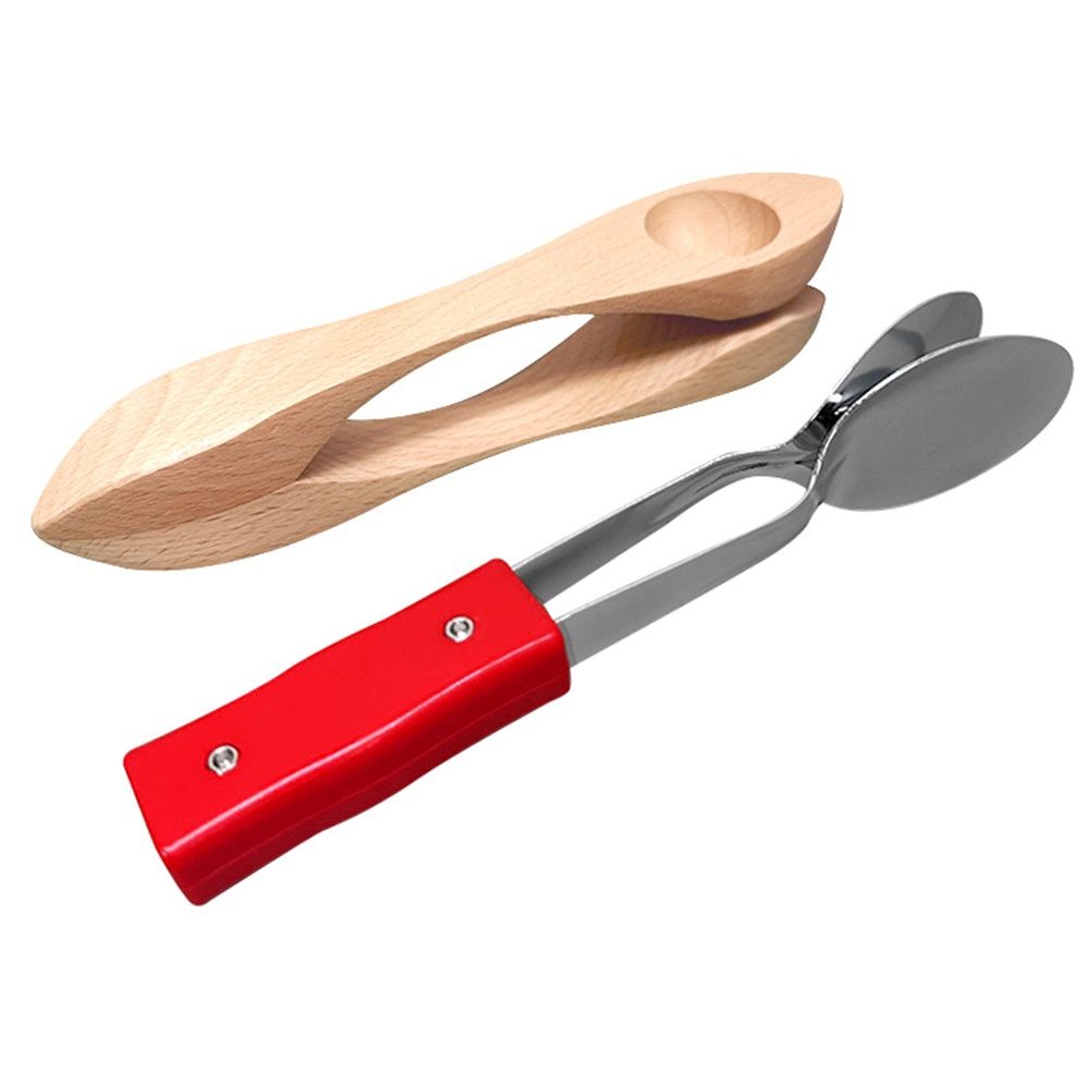 2pcs Musical Spoons Percussion Instrument, Handcrafted from Premium  Folk Sound - Gift for All Ages - Image 1