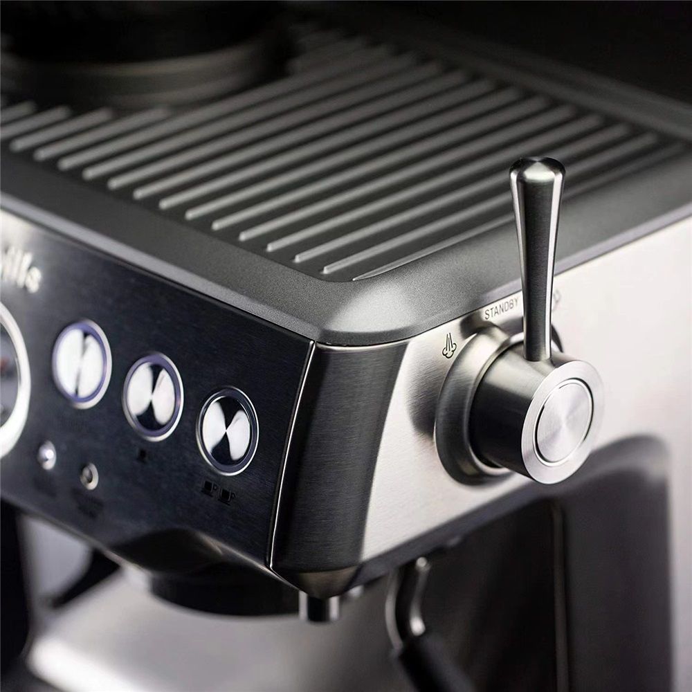 Coffee Products Replacement Steam Lever Espresso Machines | Ergonomic Stainless Steel Design | Compatible  Easy Grip | Silver Finish - Image 2