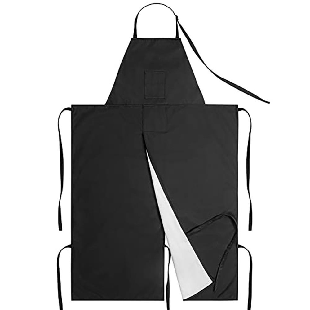 Reusable Full Coverage Waterproof Pottery Apron Split Leg -Lined Polyester Apron For Men & Women - For Ceramic Wheel Throwing, Woodturning, Painting, and Clay or Tattoo Artists - Image 1