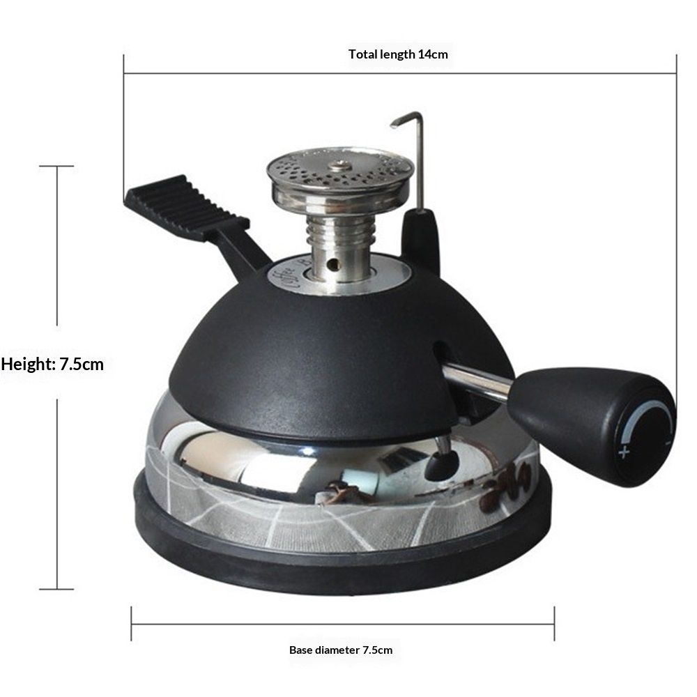 Butane Mini Burner for Tabletop Coffee Siphon Syphon Ceramic Windproof Torch Head Portable Cooking Stove Espresso Maker - Image 1