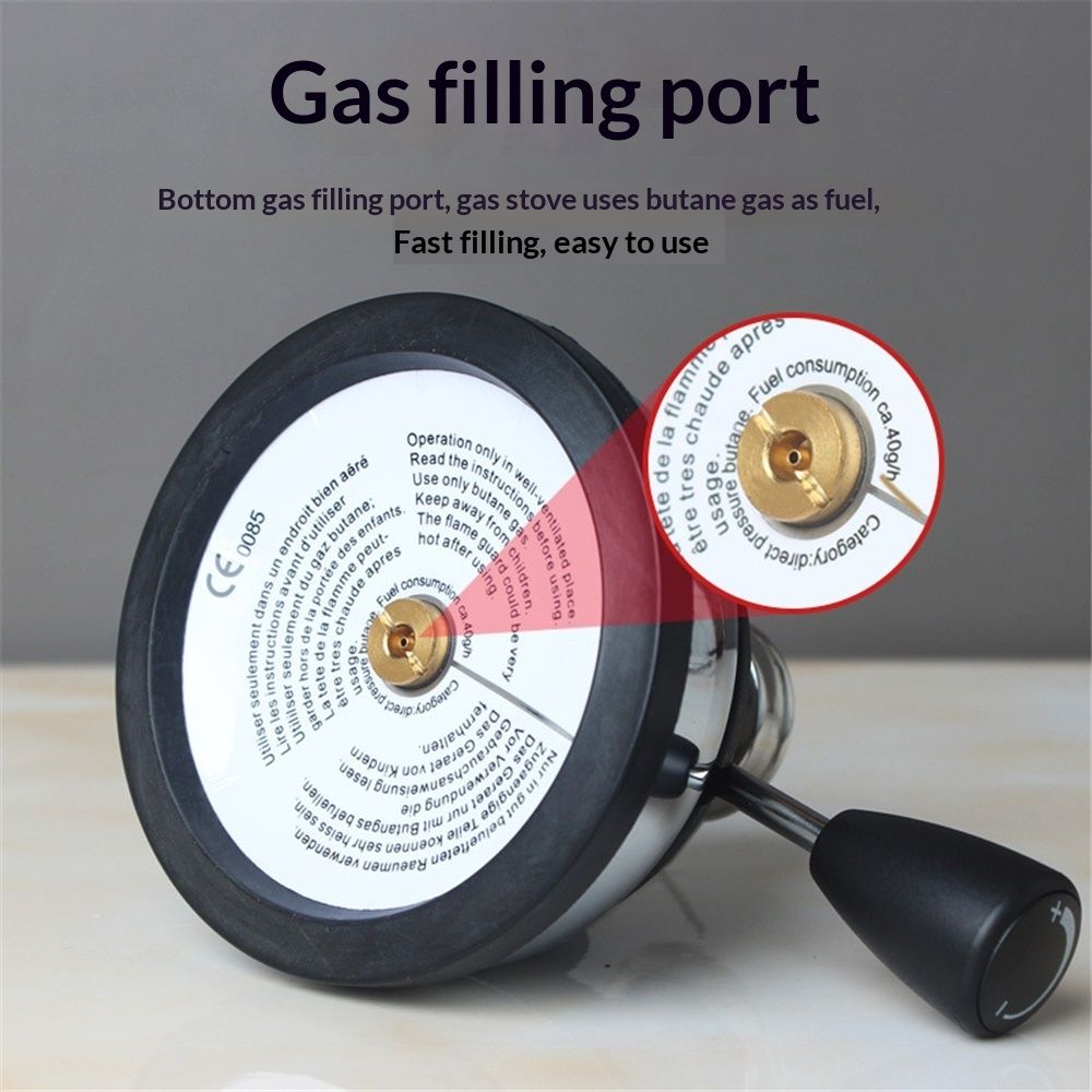 Butane Mini Burner for Tabletop Coffee Siphon Syphon Ceramic Windproof Torch Head Portable Cooking Stove Espresso Maker - Image 3