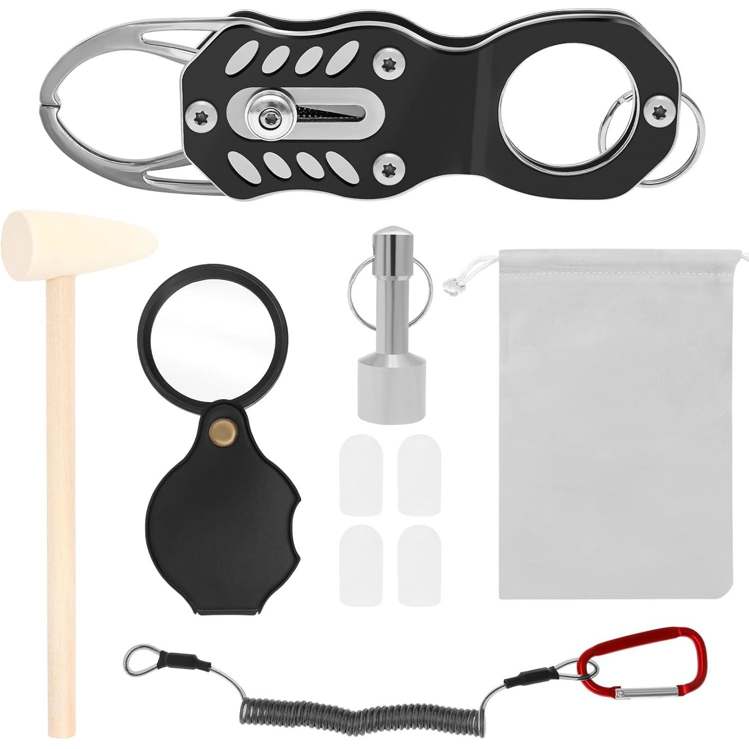 The Pocket Coin Tester Kit, Gold & Silver Coin Testing- Coin Validation via Ping Resonance Testing and Size Comparison, Portable Convenience & Technical Specifications Style. - Image 1