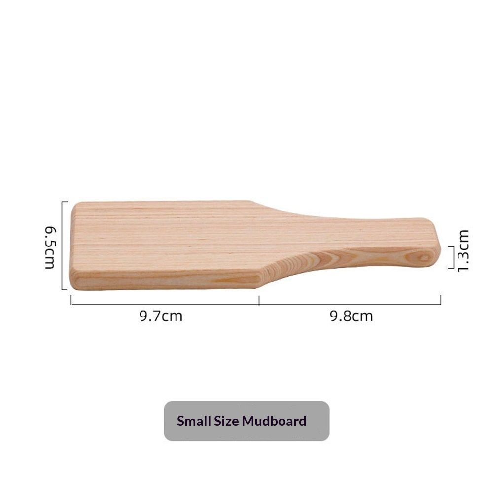 2X Wooden Clay Paddles Pottery Tool for Handmade Kitchen Clay Pottery Ceramic Wooden Pottery Tools for Creating Pottery Mug - Image 2