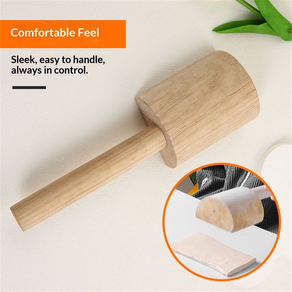 2X Wooden Clay Paddles Pottery Tool for Handmade Kitchen Clay Pottery Ceramic Wooden Pottery Tools for Creating Pottery Mug - Image 5