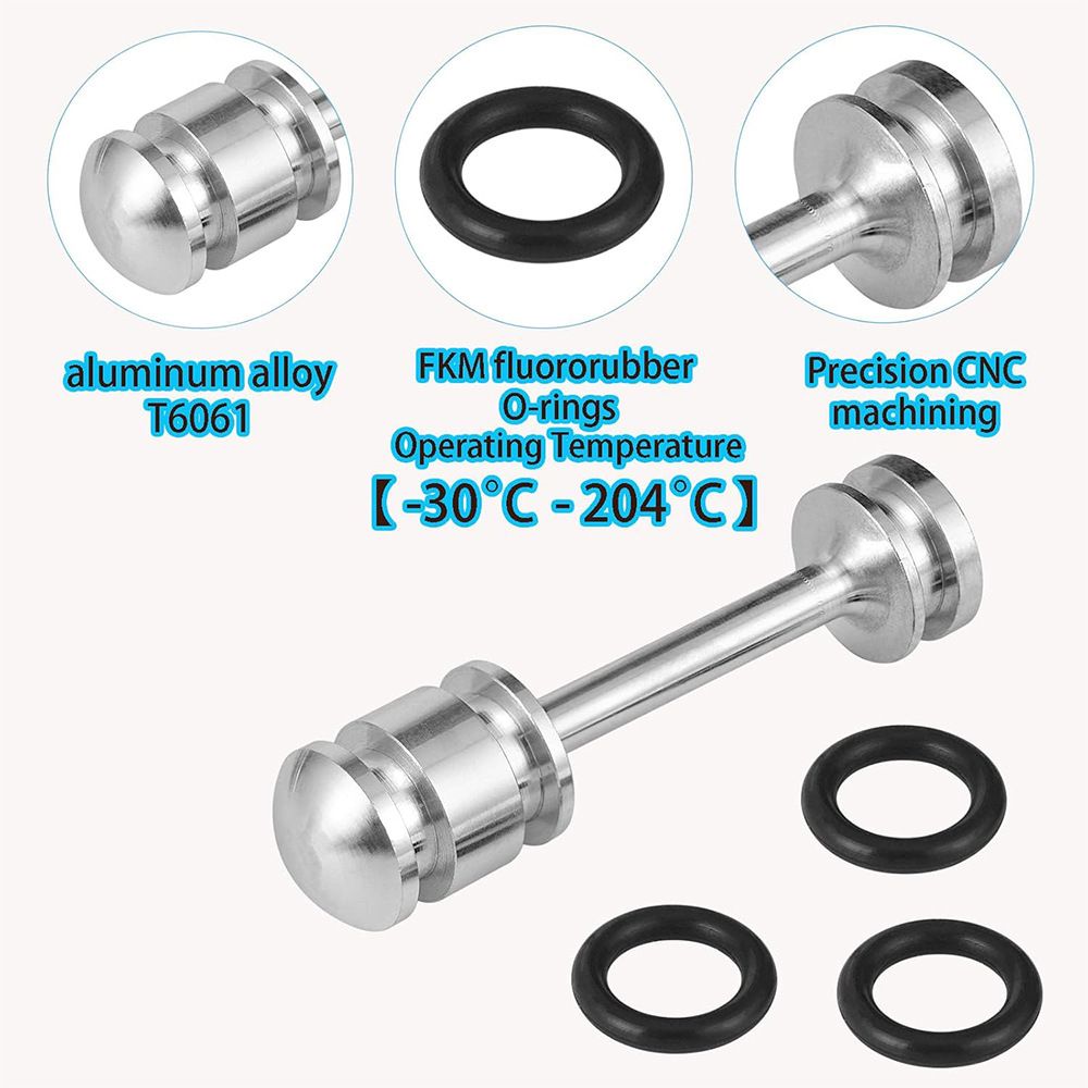 Gen III & IV LS Billet Rear Passage Plug Oil Diverter Barbell 5pcs  12573460 LS Billet Rear Galley Plug Barbell Oil Diverter - Image 3
