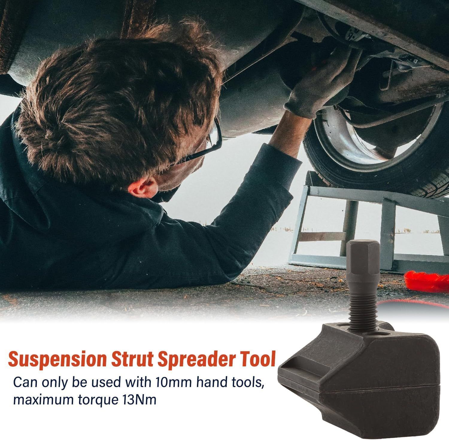 Suspension Strut Spreader Tool - Lower Control Arm Prying Tool & Strut Tool for Precision Automotive Work - Image 4