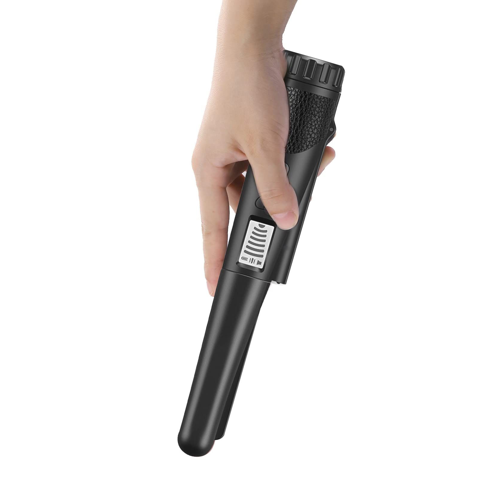 Handheld Metal Detector Positioning Rod Detector Metal Pinpointing Pinpointer Pin Pointer Waterproof Metal Gold Detector Tester  LCD black - Image 3