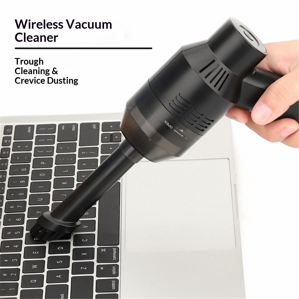 Upgraded mini keyboard vacuum cleaner, mini cordless computer vacuum cleaner for laptops, USB rechargeable mini vacuum cleaner for desktops, sofas, and cars - Image 3
