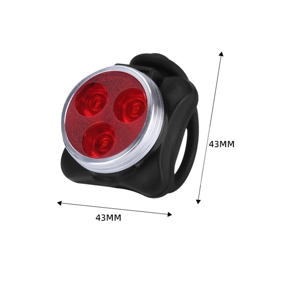 2pcs USB Rechargeable Bike Light, Waterproof Super Bike Lights for Night Riding 4 Light Mode Options Mountain Bike Headlight LED Lamp Bicycle Accessories - Image 5