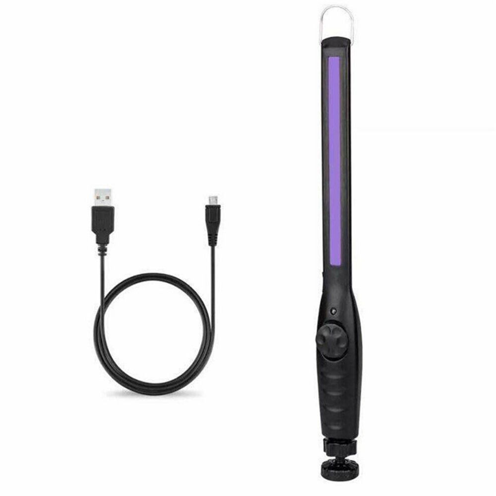 UV Light Sanitizer, Portable UV Light Disinfection Lamp USB Rechargeable Ultraviolet Light Sanitizer for Home Hotel Travel Car Kills of Germs Viruses & Bacteria UV Light Sanitizer Wand 1 Pack - Image 1