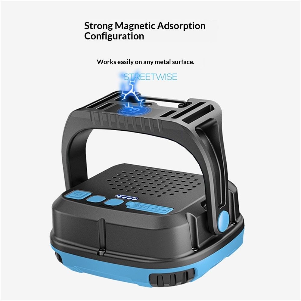Working Lights, Mode Portable Magnetic Waterproof Drop Resistant Cordless Worklight Job Site Lighting for Garage Repair Camping - Image 2