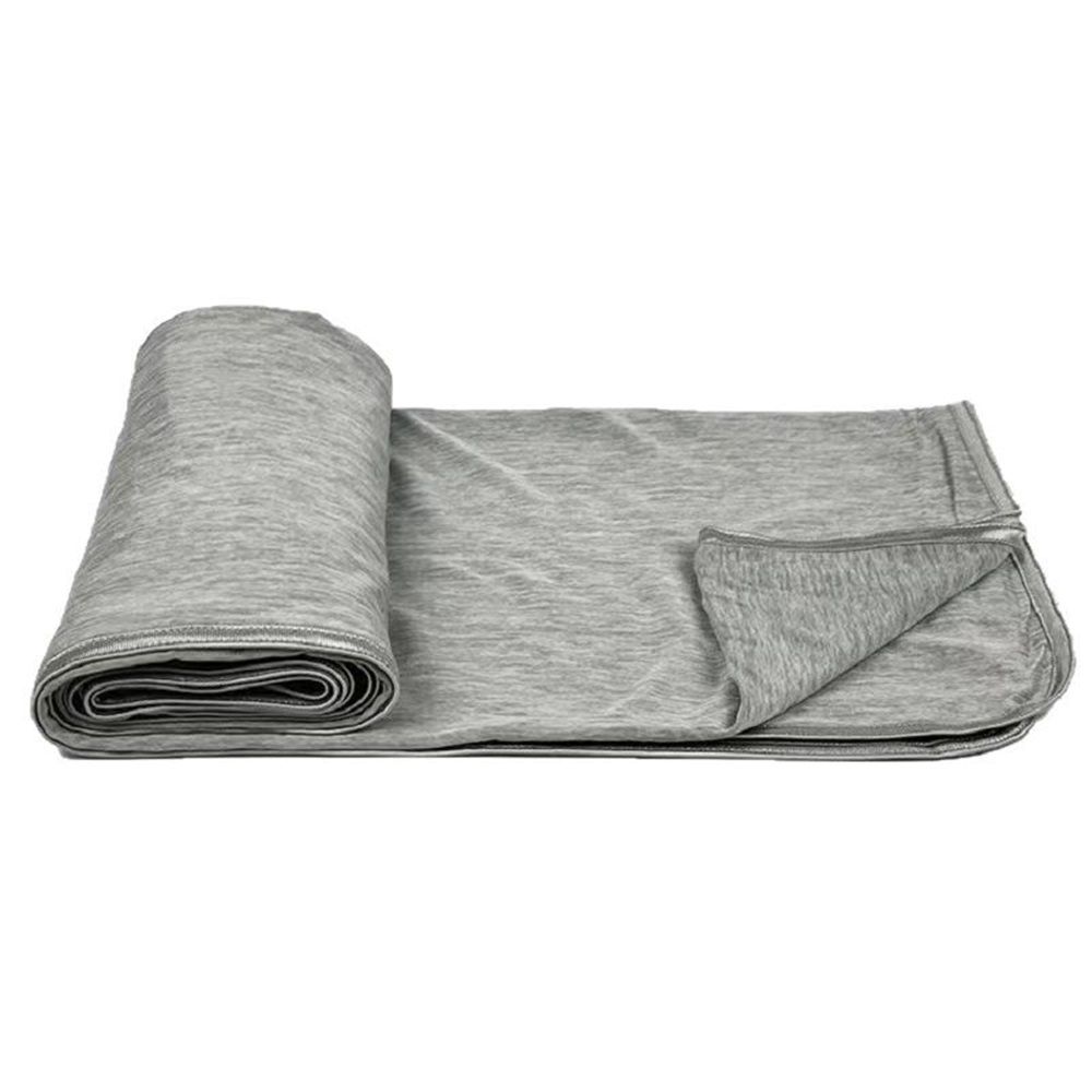 Cooling Blankets for Hot Sleepers - Summer Blanket Thin Lightweight Breathable Soft Double Side Enhanced Cooling for Bed Couch Sofa, Keep Cool for Night Sweats (Grey, 60 x 80 inches) - Image 1