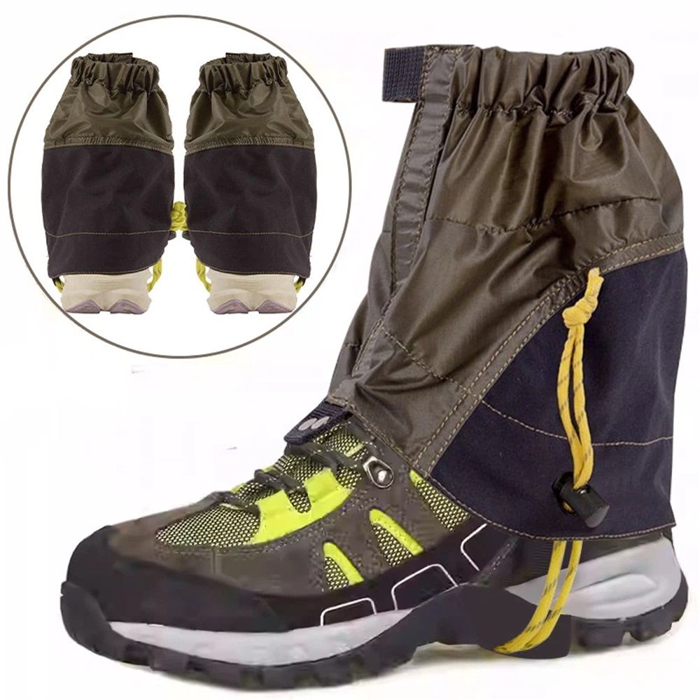 Short Leg Gaiters,Shoe Covers,Hiking Gaiters,Lightweight and Adjustable, Available in All Seasons,Waterproof,for Men and Women Hiking, Mountaineering,Walking, Hunting - Image 2