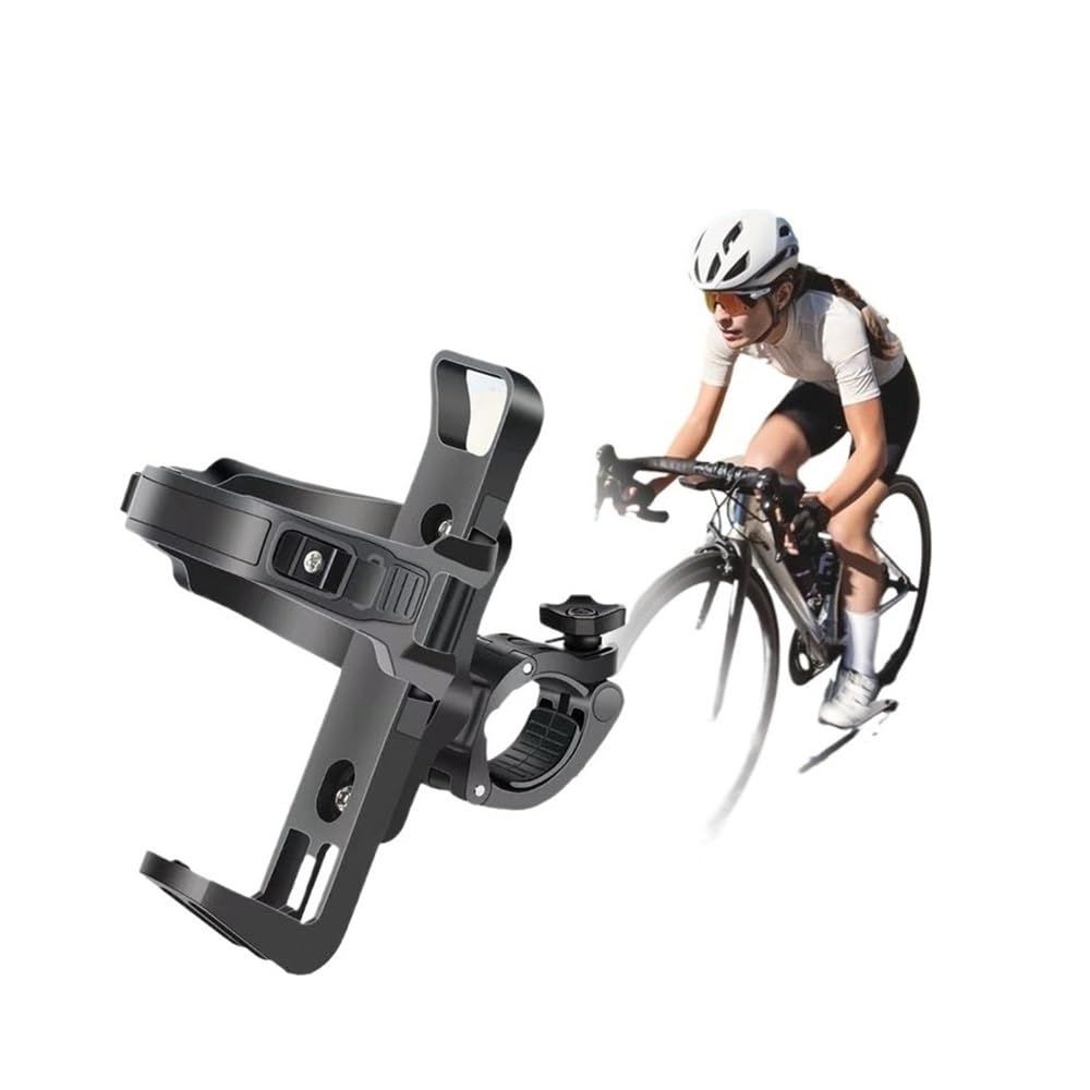 Bike Water Bottle Holder 360 Degrees Rotation Black Cup Holder Drinking Bottle Holder Fit Bike Electric Scooter Mountain Bike - Image 2