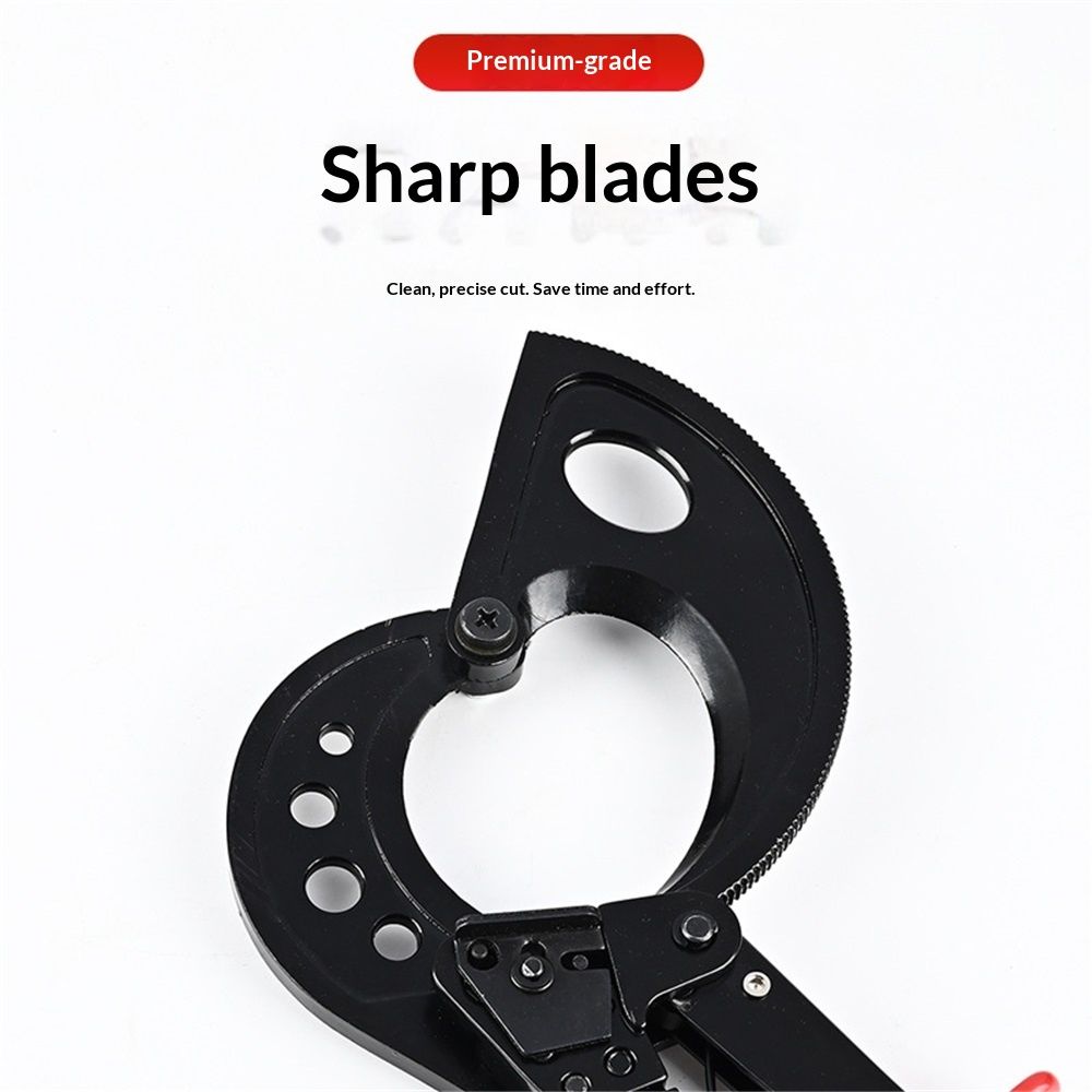 Cable Cutter and Ratchet Wire Cutter - Cuts Through Aluminum and Multi-Core Cables up to 240mm² with Precision and Ease, Ideal for Electrical Installations - Image 2