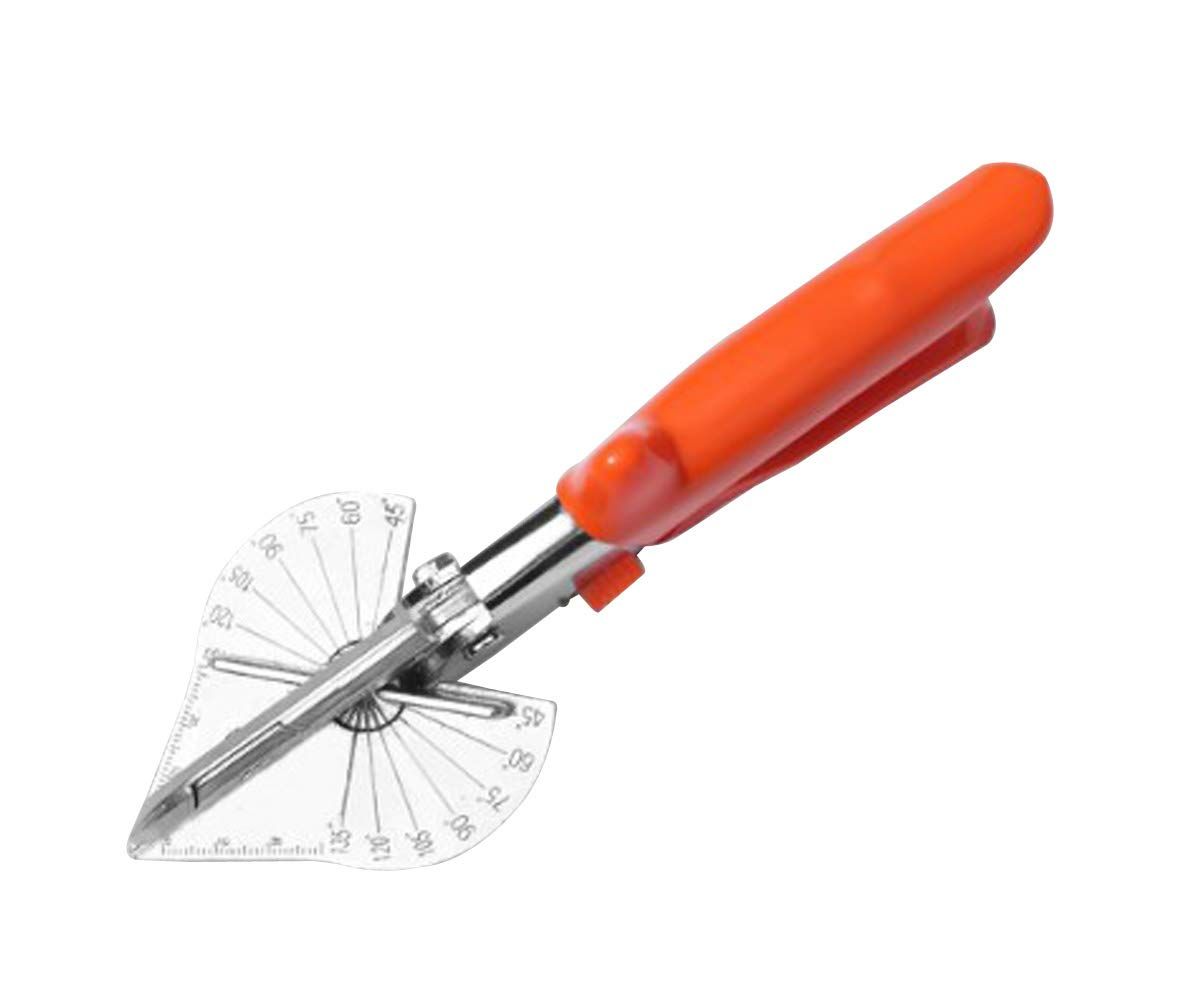 Angle Mitre Shear Cutter - Multifunctional Tool for Angular Cutting of Plastic, PVC, and Molding Trim Adjustable at 45 To 135 Degree - Image 1