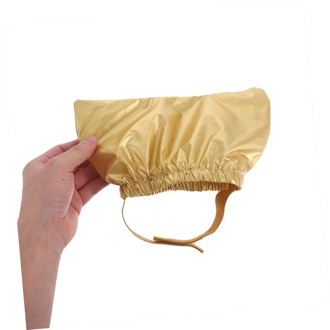 2Pcs Adjustable Pet Shower Caps Bath Ear Protector for Cats and Dogs Reusable Headgear for Grooming Comfortable Lightweight Design Ear Protection(golden) - Image 2