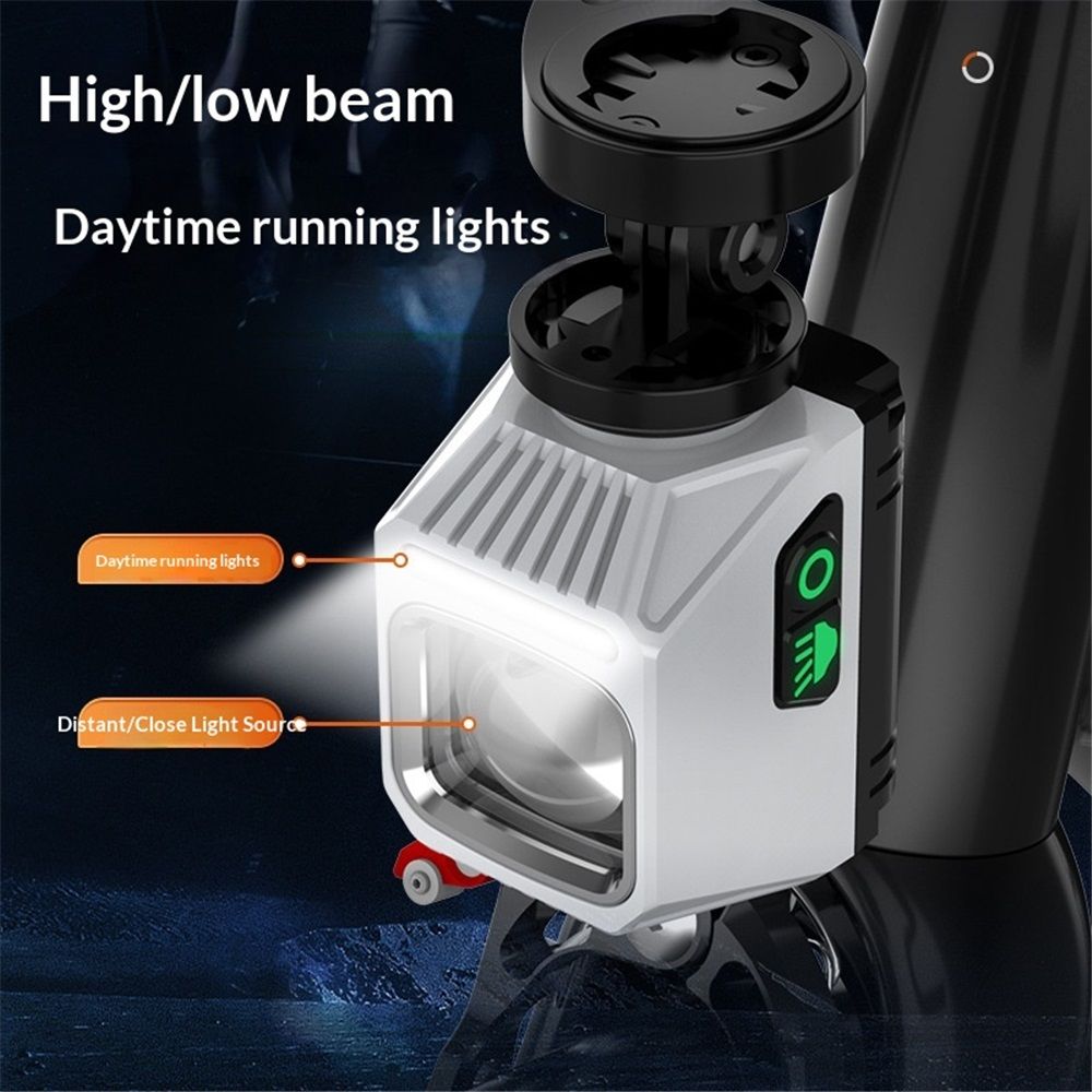 Bike Lights for Night Riding, LED Rechargeable Waterproof Bicycle Headlight for Mountain Road Cycling - Image 2