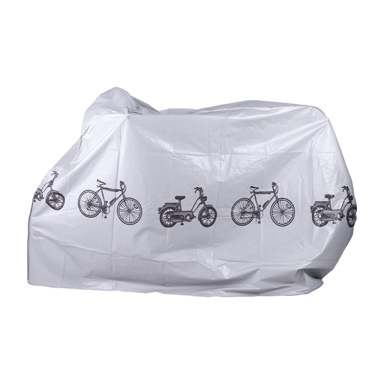 2 pack Bike Bicycle Cover Waterproof Dustproof- Bike Cover for 1 or 2 Bikes, Indoor and Outdoor Use, Bike Cover Rain Sun UV Wind Snow Proof Resistant - Image 1