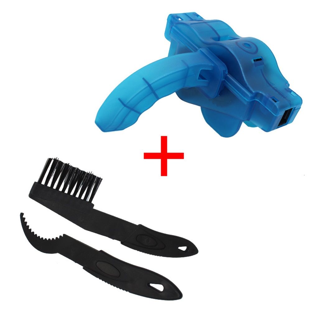 3 pack Cyclone Chain Scrubber, Chain Cleaner Easy Clean Bike Parts Cleaning Brush WasherTool (3 pack) - Image 1