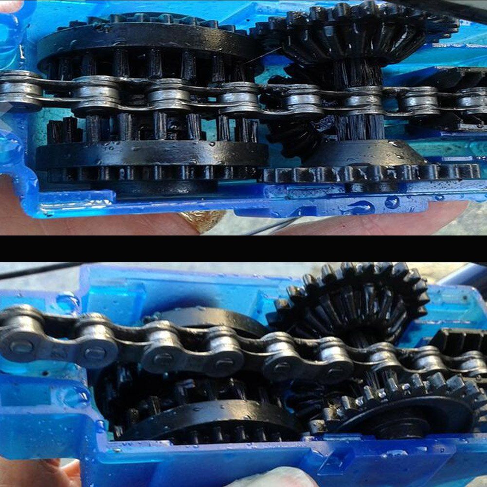 3 pack Cyclone Chain Scrubber, Chain Cleaner Easy Clean Bike Parts Cleaning Brush WasherTool (3 pack) - Image 4