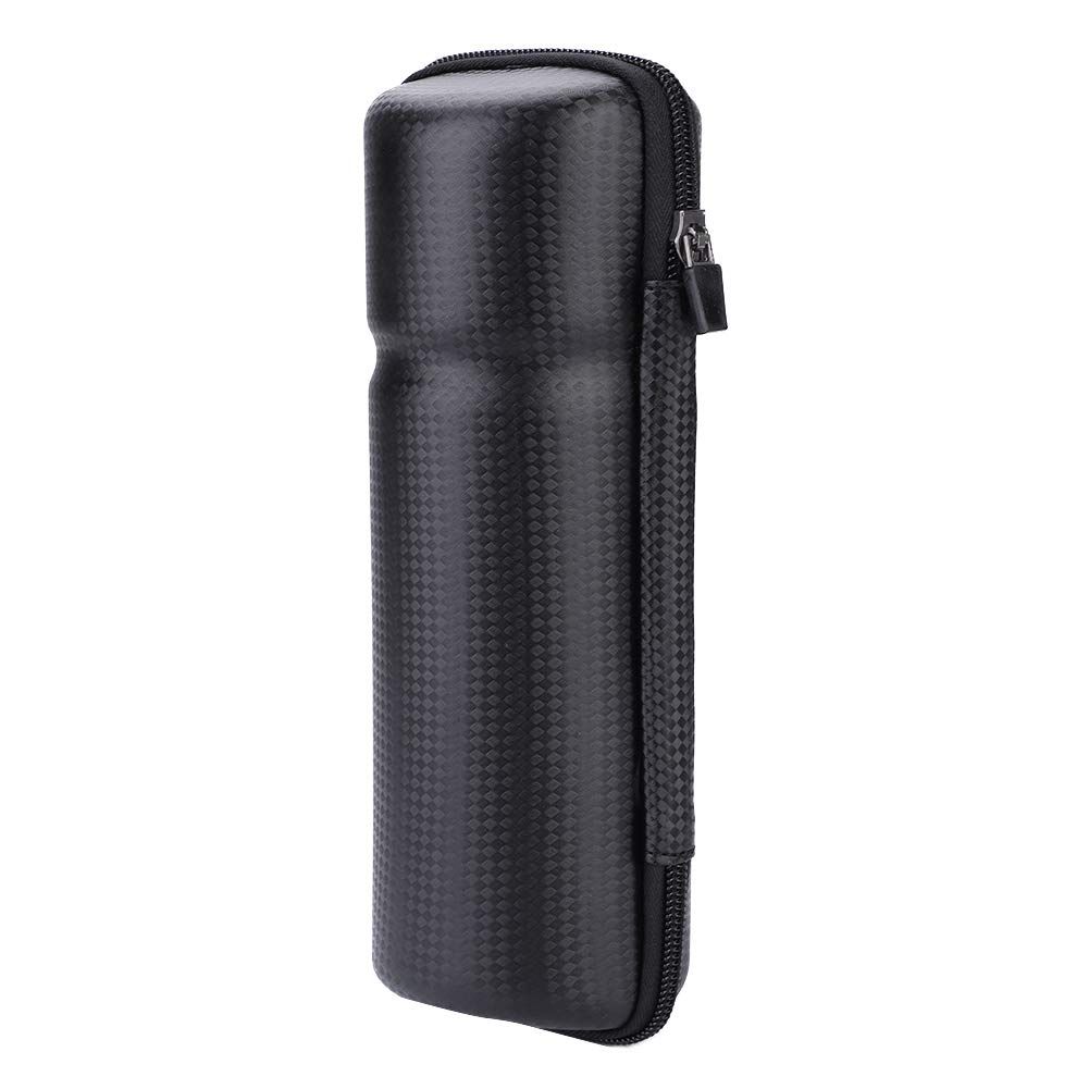Waterproof Bike Tool Case - Cycling Storage Pouch for Mountain and Road Bikes - Hard Shell Zip Bag with Bottle Cage Snake skin pattern (18 * 7.5cm) - Image 1