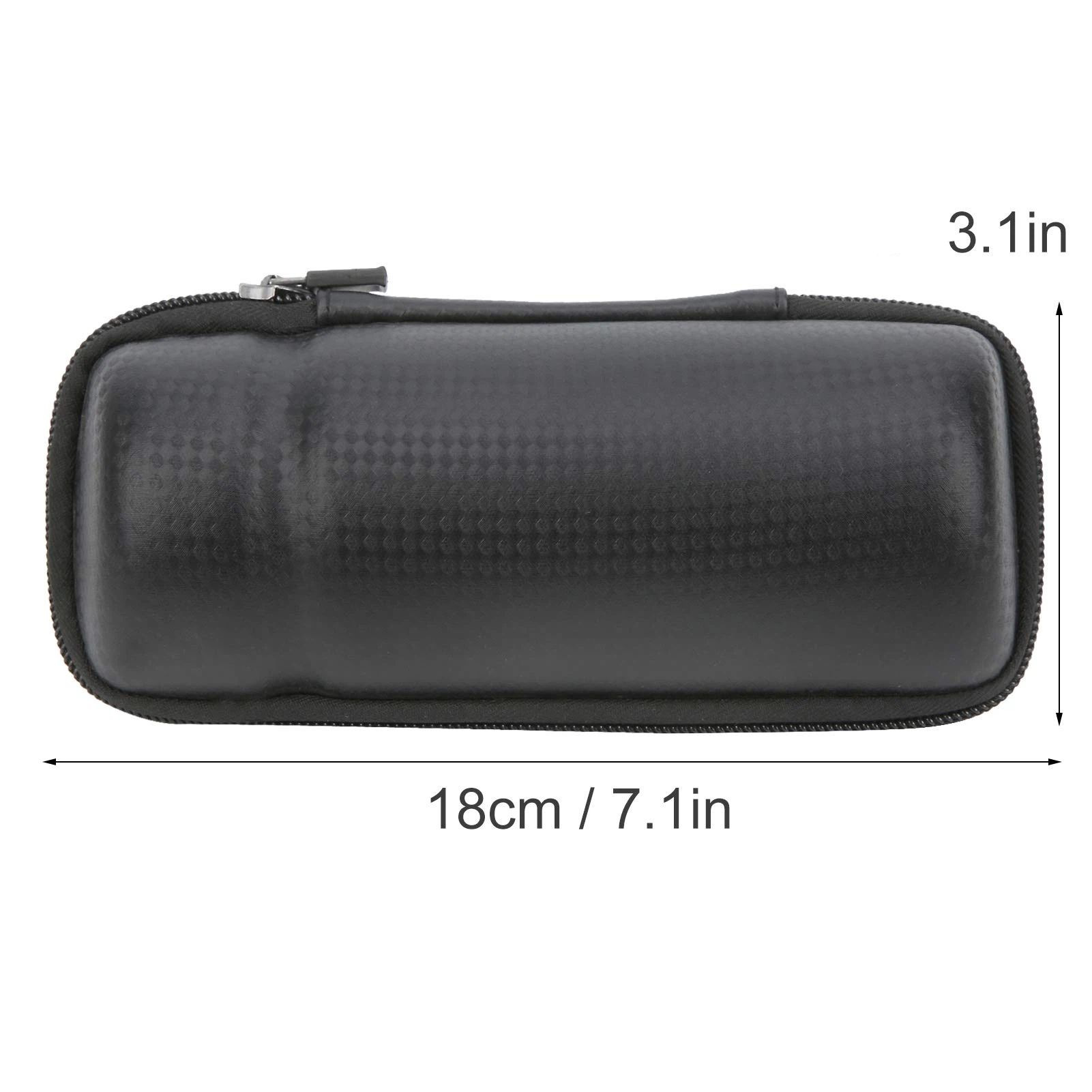 Waterproof Bike Tool Case - Cycling Storage Pouch for Mountain and Road Bikes - Hard Shell Zip Bag with Bottle Cage Snake skin pattern (18 * 7.5cm) - Image 5