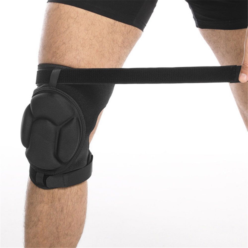 a pair of Adult knee pads for Cleaning Construction Work Volleyball, Football Dance, Adjustable Straps Non-Slip Straps (M black) - Image 4