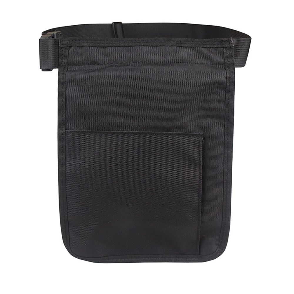 Nurse Utility Organizer Belt Fanny Pack Hip Bag Waist Pack Pouch Case for Medical Scissors Care Kit Tool (Black) - Image 2