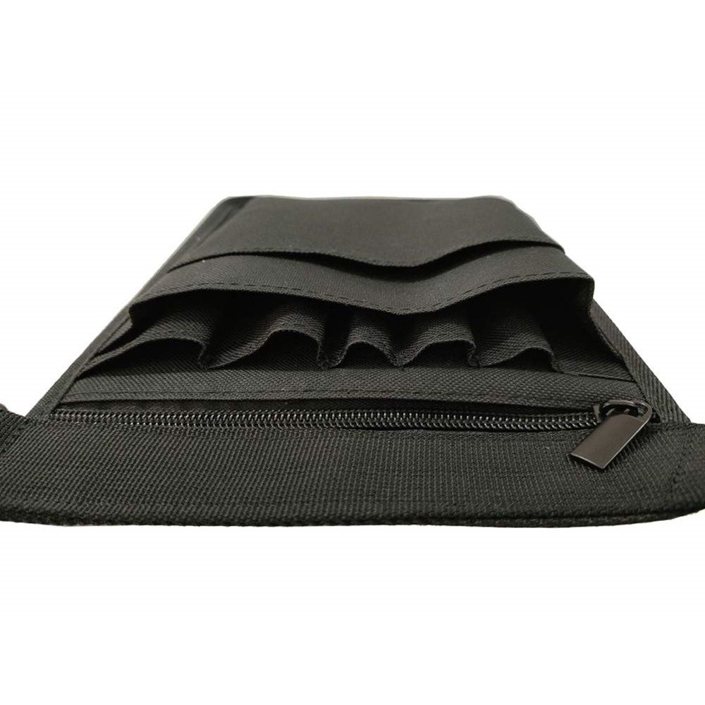 Nurse Utility Organizer Belt Fanny Pack Hip Bag Waist Pack Pouch Case for Medical Scissors Care Kit Tool (Black) - Image 3