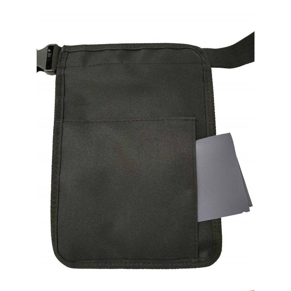 Nurse Utility Organizer Belt Fanny Pack Hip Bag Waist Pack Pouch Case for Medical Scissors Care Kit Tool (Black) - Image 4