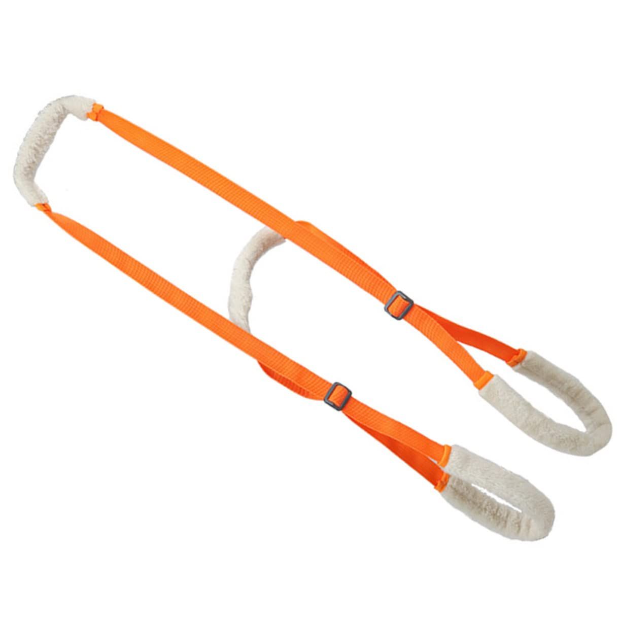 2 Pcs Dog Support Harness for Back Legs Dog Rear Lifting Sling Aid with Handle and Shoulder Strap Hind Leg Support for Pet Mobility Helps Puppy with Poor Stability Joint Injuries(Orange) - Image 4