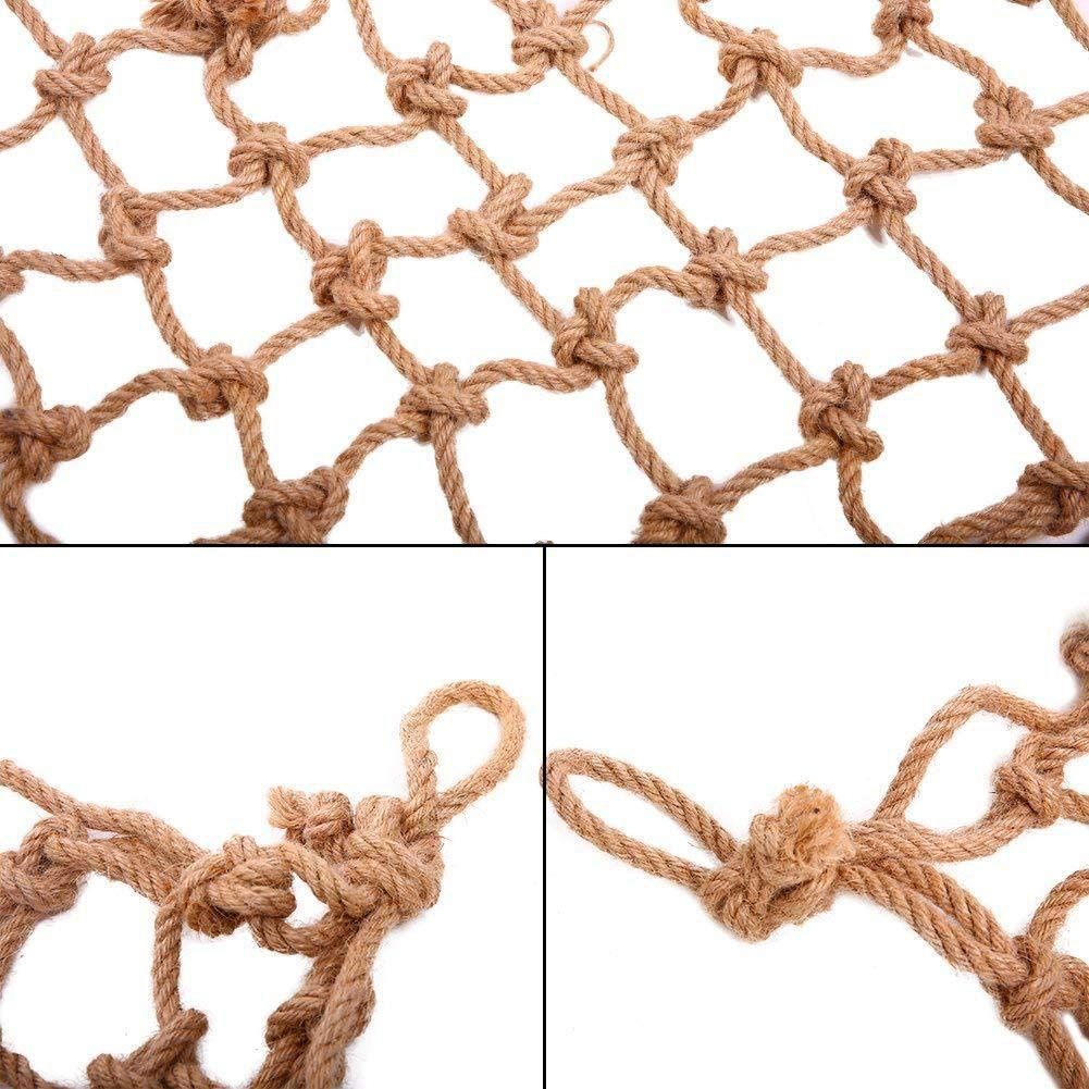 1PCS Parrots Climbing Net, Medium Large Size Parrots Hemp Rope Hanging Swing Bird Game Cage Toy Accessories  M 40*40cm - Image 3
