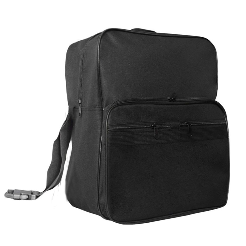 Wheelchair Bags, Wheelchair Bags to Hang on Back, Electric Wheel Chair Accessories, Large Storage Bag for Walker Rollator（black35*19*30cm） - Image 1