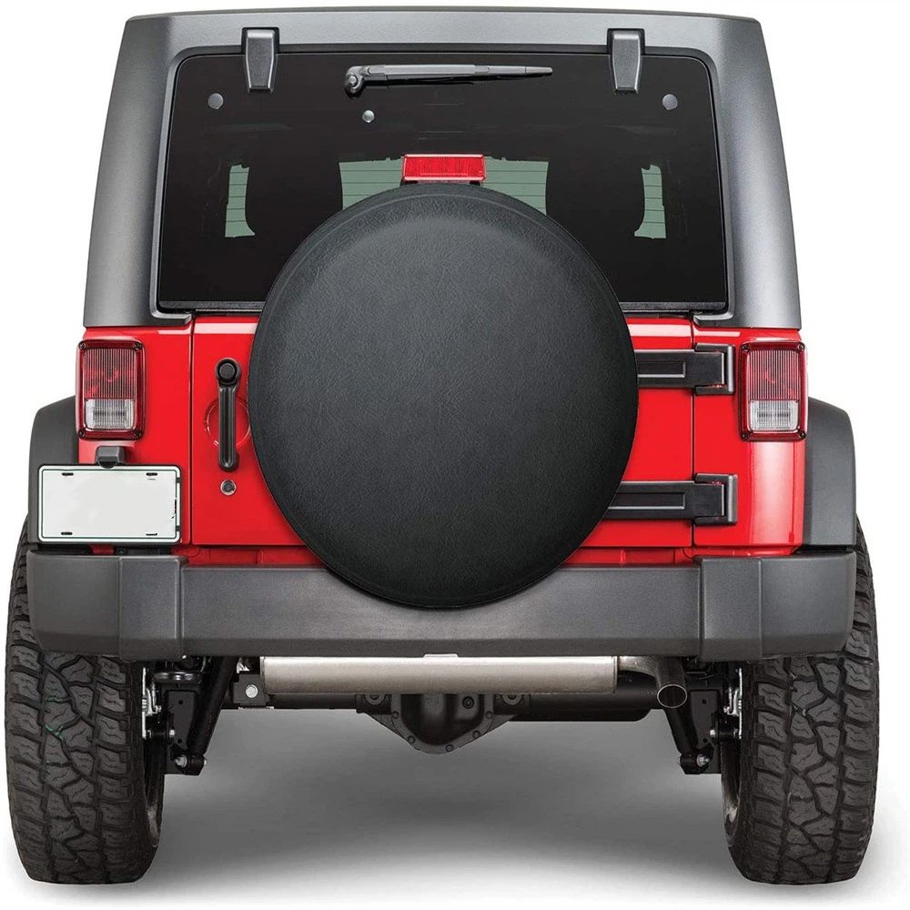 20-22inchSpare Tire Cover Fit Trailer, RV, SUV, Truck, Tough Tire Wheel Soft Cover, Black Fits Entire Wheel Size - Image 3