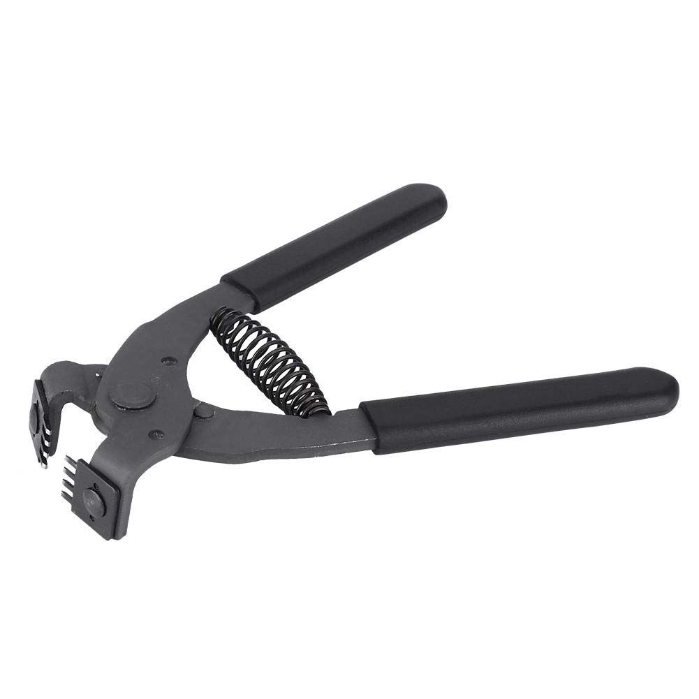 Leather Piercer Leather Craft Hole Punch Tools Hand-Held Silent Pliers Diamond Sewing Stitching Chisel Pricking Iron 4mm (4 Teeth) - Image 1