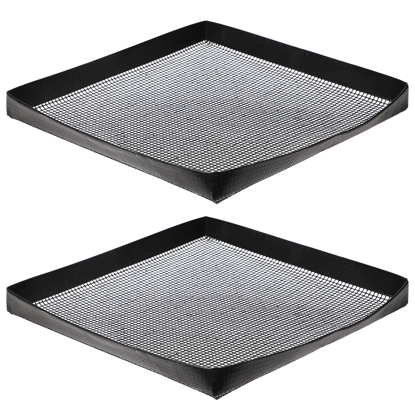BBQ Grilling Mesh Basket 2 Pcs (12x12