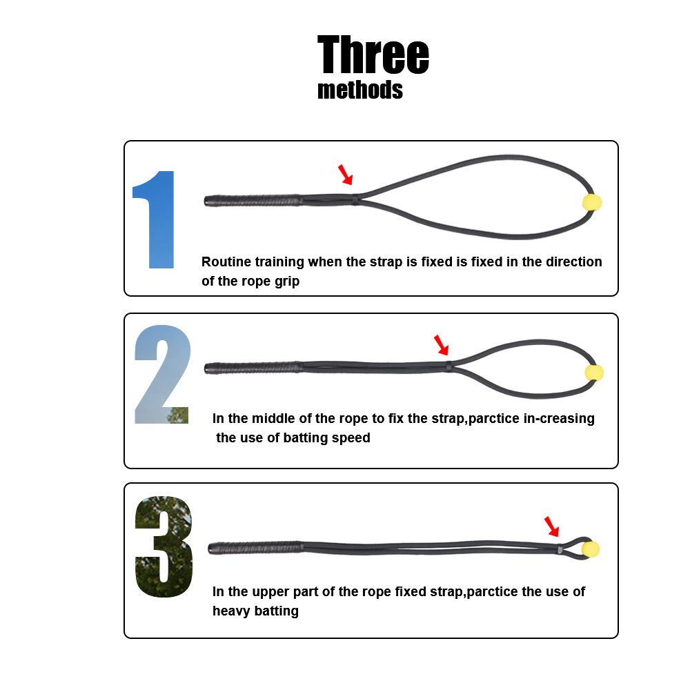 Golf Rope Swing Trainer, Professional Golf Swing Rope Training Aid to Improve Speed, Tempo, Rhythm, Flexibility and Strength, Golf Warm-Up Practice Equipment for Golfers of All Levels - Image 3