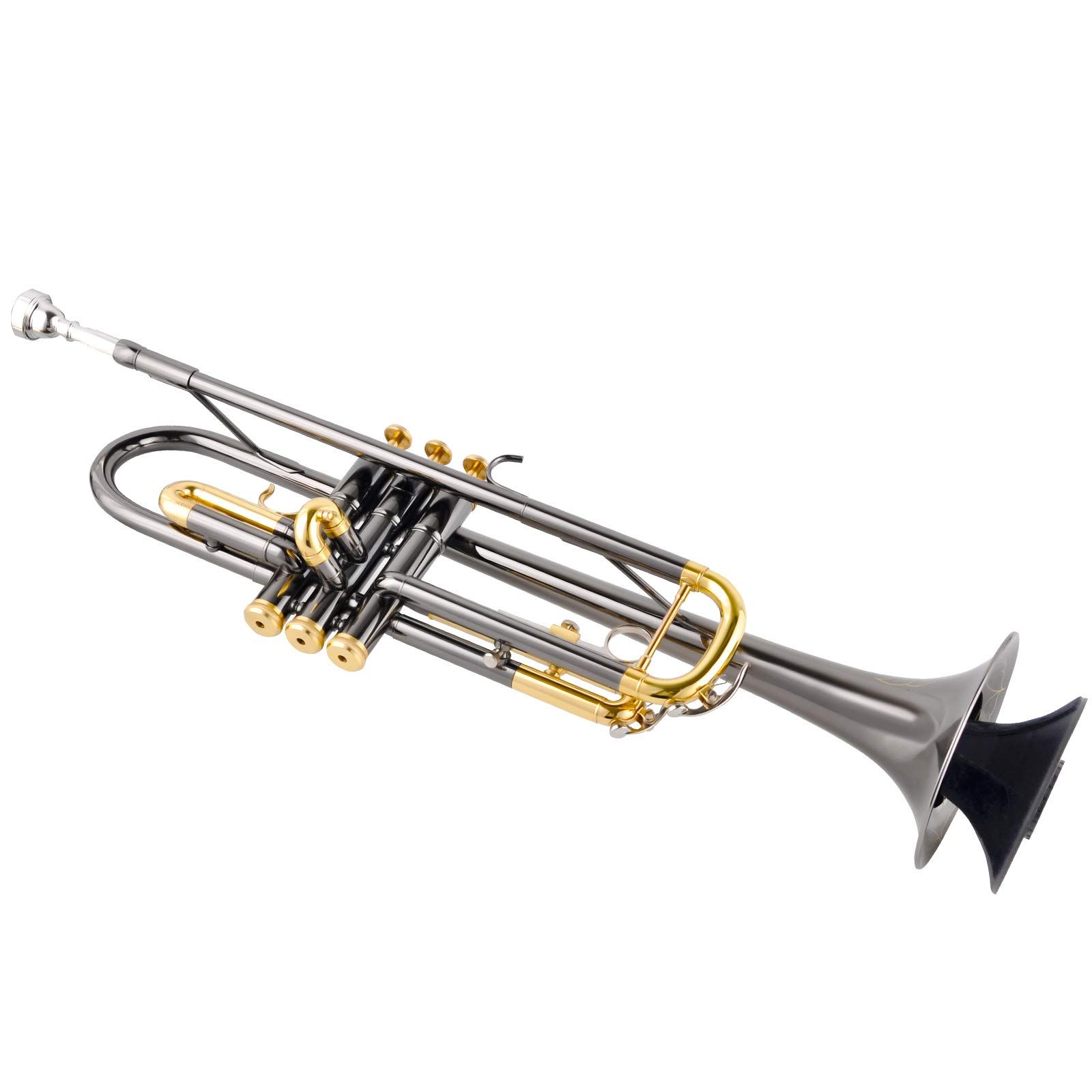Portable Trumpet Stand Holder Metal with 5 Leg Foldable Detachable Trumpet Holder Stable Metal Legs for trumpet, Black (Stand) - Image 4