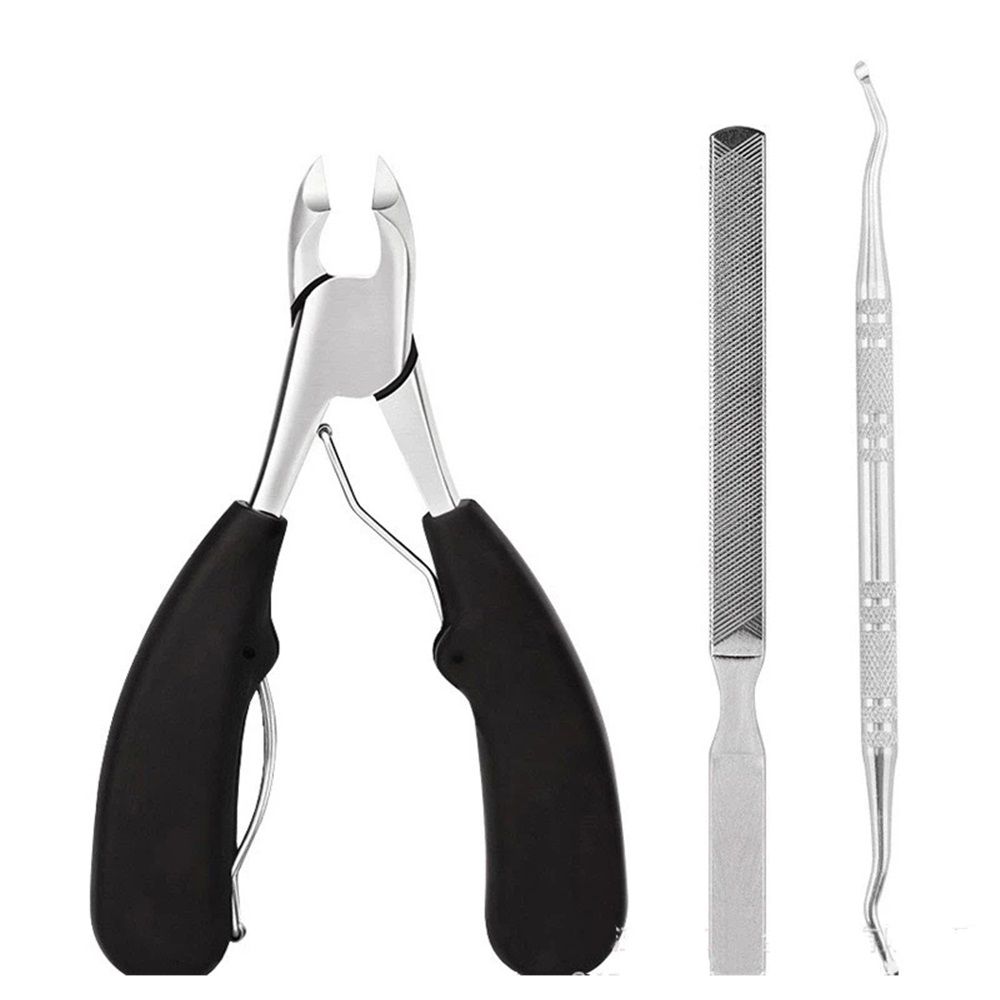 Toenail Clippers for Thick & Ingrown Toe Nails Heavy Duty Precision Nail Scissors Super Sharp Curved Blade Grooming Tool opove - Image 1