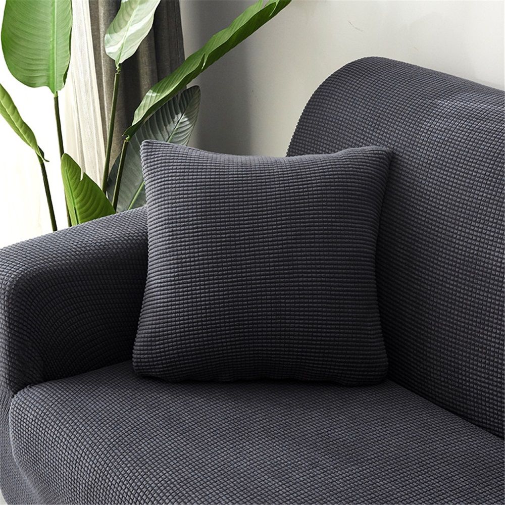 Easy-Going Waterproof Couch Cover,  Sofa Stretch Jacquard Slipcover, Leakproof Furniture Protector for Kids, Pets, Dog and Cat (Sofa,  Gray) - Image 4