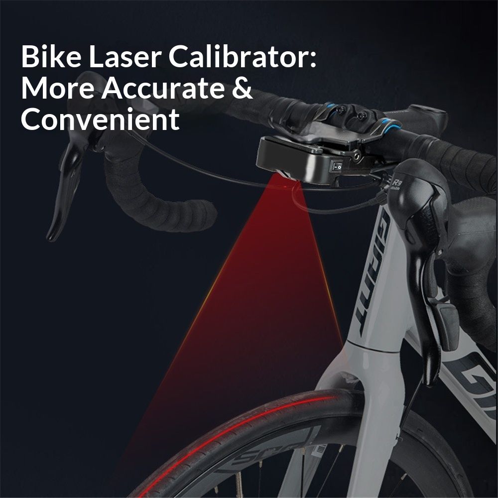 Handlebar Laser Aligner for Bicycles, Bike Seat Calibrator Bike Tool,Bicycle Handlebar Laser Aligner Seat Center Adjuster Measurement Tool, Aligning Indicator Tool - Image 2
