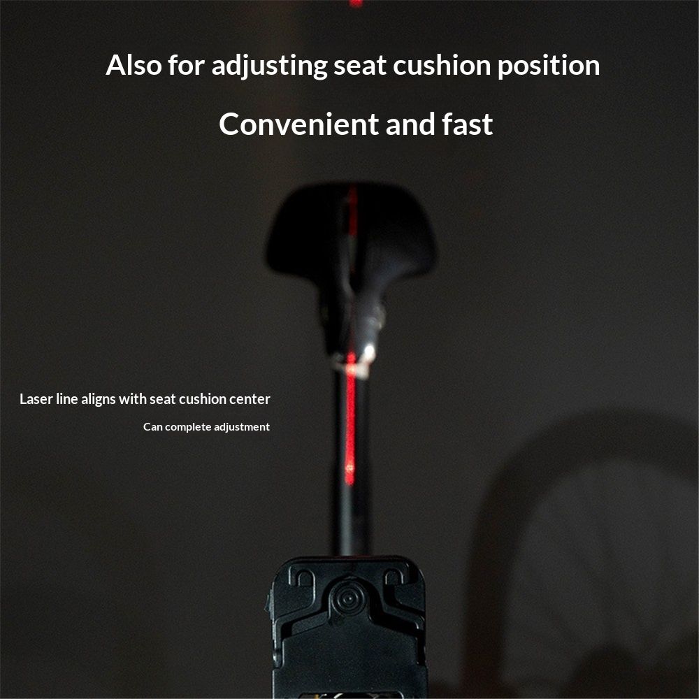 Handlebar Laser Aligner for Bicycles, Bike Seat Calibrator Bike Tool,Bicycle Handlebar Laser Aligner Seat Center Adjuster Measurement Tool, Aligning Indicator Tool - Image 5