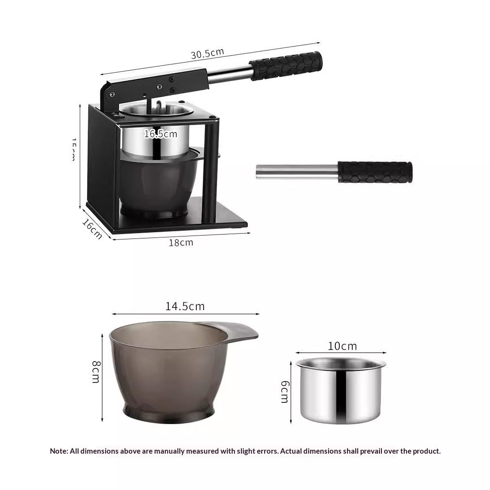 Potato Ricer Masher with 2 Interchangeable Discs Hand Food Press for Mashed Potatoes, Avocados Puree or Fruit Juicer Squeezer for Citrus Pomegranate Lemon Orange Lime - Image 2