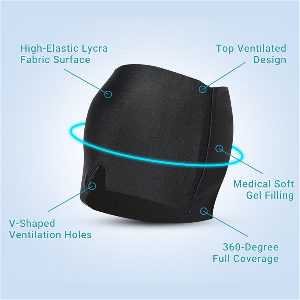 Migraine Relief Cap, Headache Relief Cap, Ice Head Wrap with Hot or Cold Therapy, Ice Hat, Hangover Relief Products, Migraine Mask for Anxiety Relief Improve Sleep, Birthday Gifts for Women - Image 3