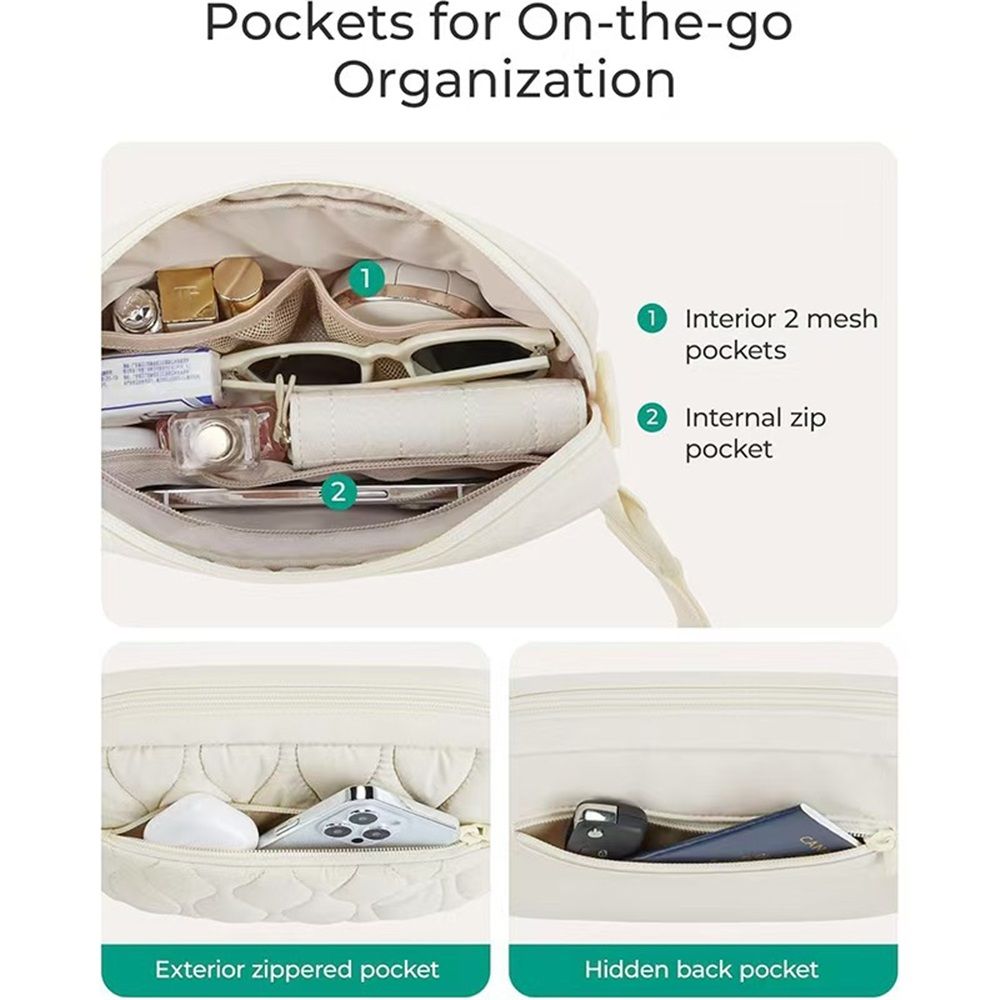 Packs for Women with Two Ways to Install the Adjustable Strap Lightweight Crossbody Belt Bag for Traveling Workout - Image 2