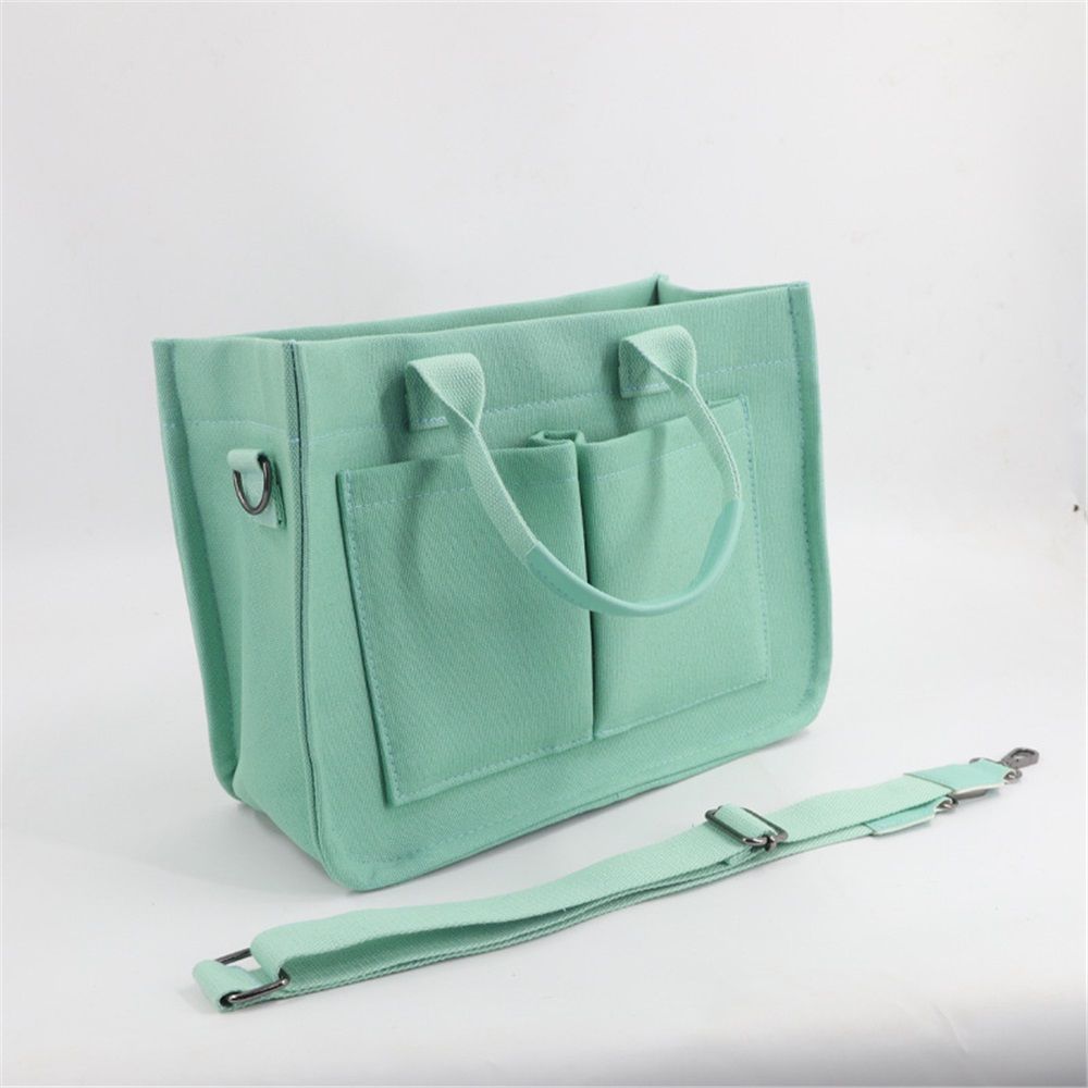 Canvas Tote Bag for Women,Laptop Bag Work Tote Bag Women Crossbody Purse Handbag Shoulder Travel Messenger Gym Tote - Image 1